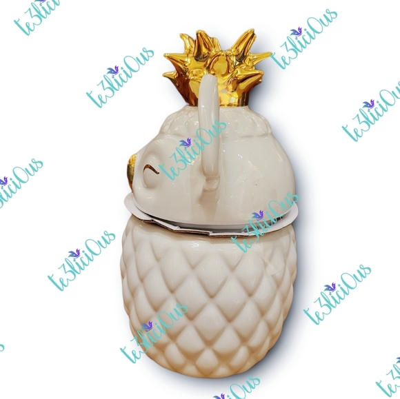 DISNEY PARKS STITCH PINEAPPLE SCENTED CANDLE - Picture 3 of 6